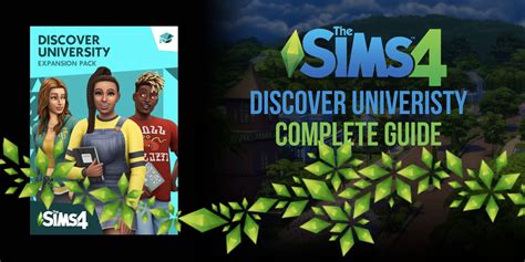 sims university guide|Sims 4 Discover University: Every Degree Explained.